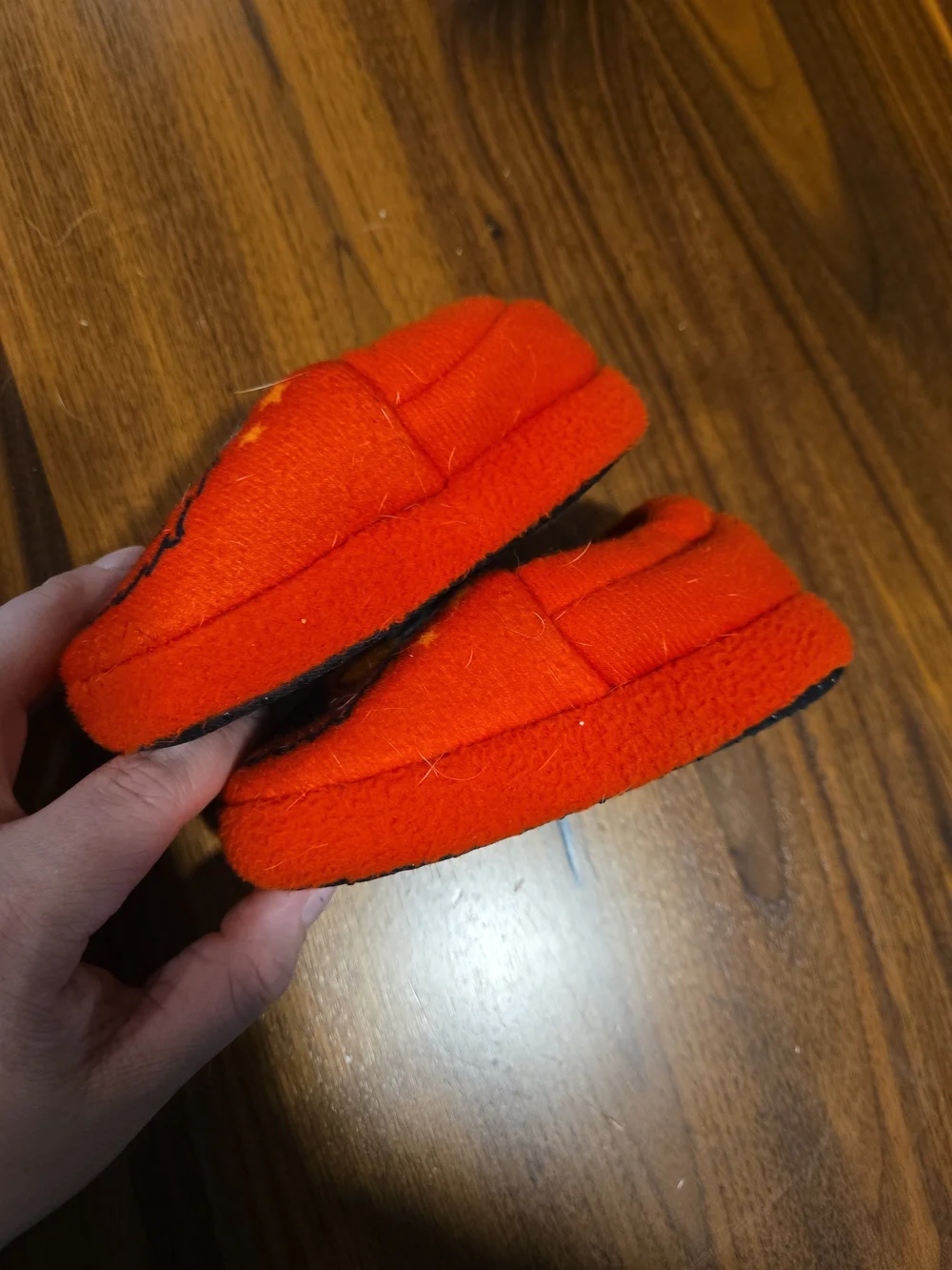 Sesame Street Elmo Red Kids Slip-On Slippers, Toddler 4 XS